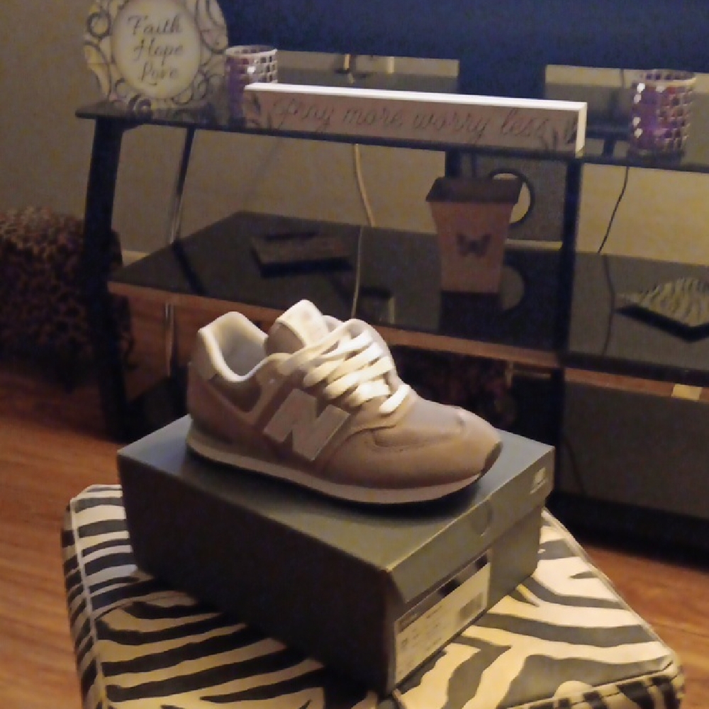 New Balance Kids Gray Sneakers